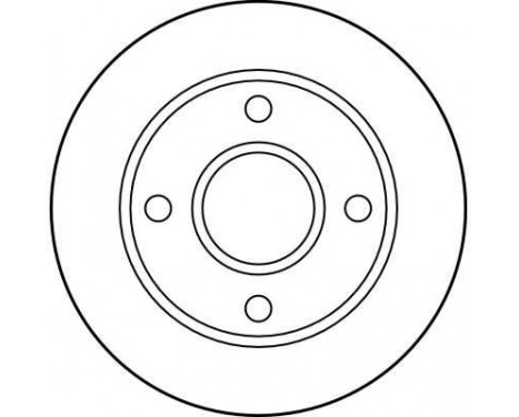 Disque de frein DF2752 TRW, Image 3