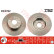 Disque de frein DF2762 TRW