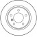 Disque de frein DF2767 TRW, Vignette 3