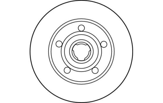 Disque de frein DF2771 TRW, Image 3