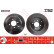 Disque de frein DF2781 TRW