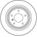 Disque de frein DF2783 TRW, Vignette 3