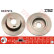 Disque de frein DF2791S TRW