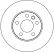 Disque de frein DF2810 TRW, Vignette 3