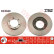 Disque de frein DF3049 TRW