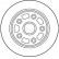 Disque de frein DF4003 TRW, Vignette 3