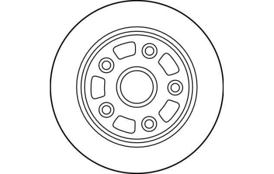 Disque de frein DF4003 TRW, Image 3