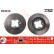 Disque de frein DF4016 TRW
