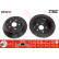Disque de frein DF4017 TRW