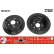 Disque de frein DF4017 TRW, Vignette 2