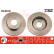 Disque de frein DF4018 TRW
