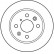Disque de frein DF4020 TRW, Vignette 3