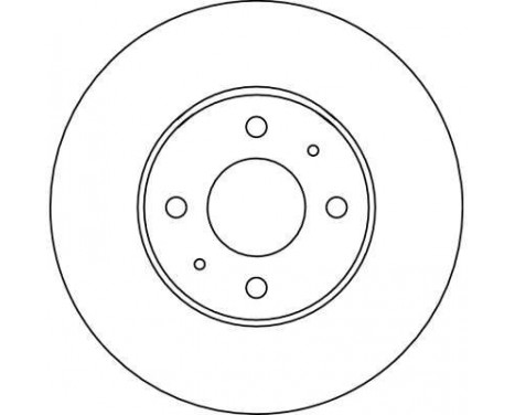 Disque de frein DF4024 TRW, Image 3