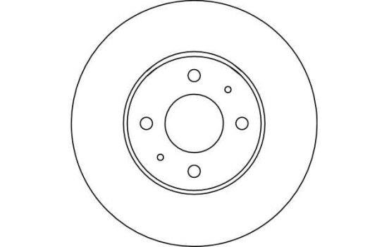 Disque de frein DF4024 TRW, Image 3