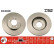 Disque de frein DF4028 TRW