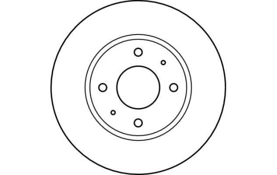 Disque de frein DF4054 TRW, Image 3