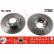 Disque de frein DF4055 TRW