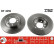 Disque de frein DF4055 TRW, Vignette 2
