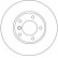 Disque de frein DF4055 TRW, Vignette 3