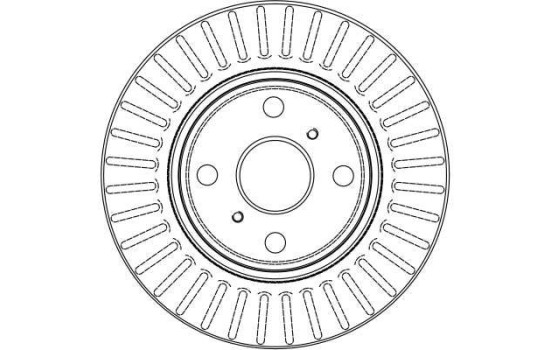 Disque de frein DF4058 TRW, Image 2