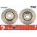 Disque de frein DF4059 TRW