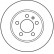 Disque de frein DF4065 TRW, Vignette 3
