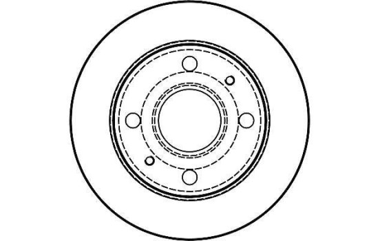 Disque de frein DF4070 TRW, Image 2