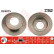 Disque de frein DF4075 TRW