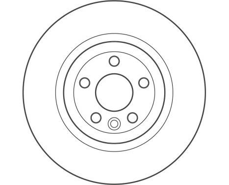 Disque de frein DF4078 TRW