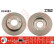 Disque de frein DF4083 TRW