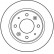 Disque de frein DF4083 TRW, Vignette 3