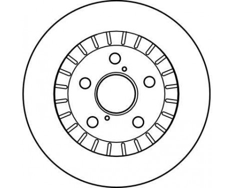 Disque de frein DF4093 TRW, Image 3