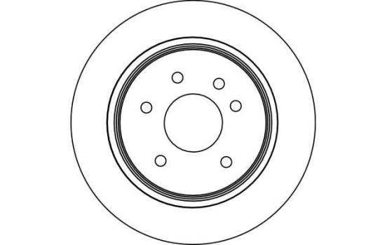 Disque de frein DF4094 TRW, Image 2