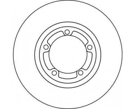 Disque de frein DF4102 TRW, Image 3