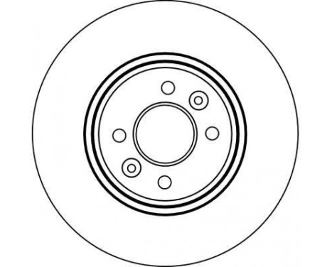 Disque de frein DF4110 TRW, Image 3