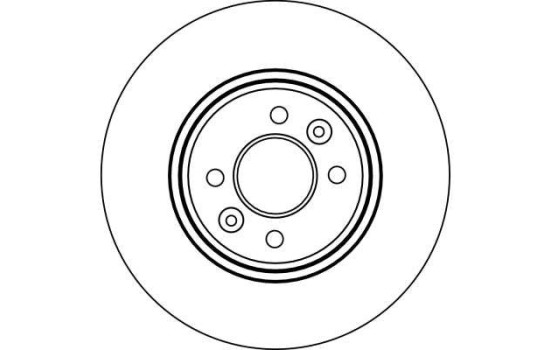 Disque de frein DF4110 TRW, Image 3