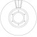 Disque de frein DF4111 TRW, Vignette 3