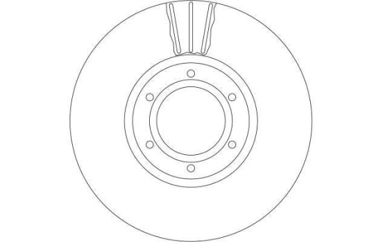 Disque de frein DF4111 TRW, Image 3