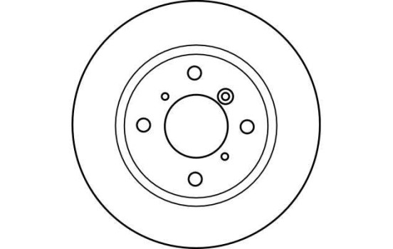 Disque de frein DF4117 TRW, Image 2