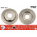 Disque de frein DF4122 TRW