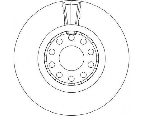 Disque de frein DF4125S TRW, Image 3
