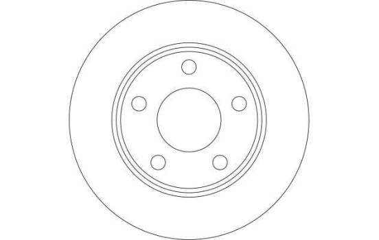 Disque de frein DF4126 TRW, Image 3