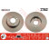 Disque de frein DF4131 TRW
