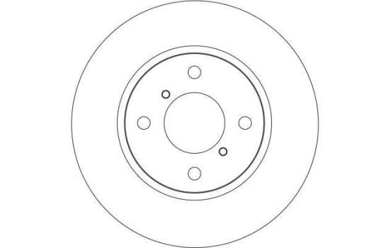 Disque de frein DF4131 TRW, Image 3