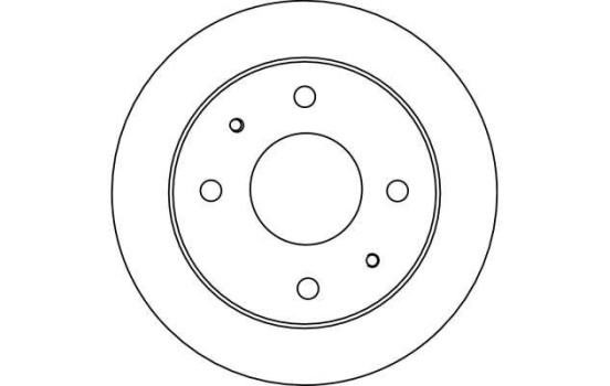 Disque de frein DF4132 TRW, Image 2