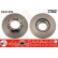 Disque de frein DF4145S TRW