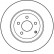 Disque de frein DF4148S TRW, Vignette 3