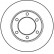 Disque de frein DF4153 TRW, Vignette 2