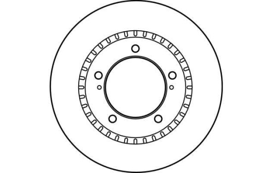 Disque de frein DF4156 TRW, Image 3
