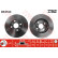 Disque de frein DF4163 TRW